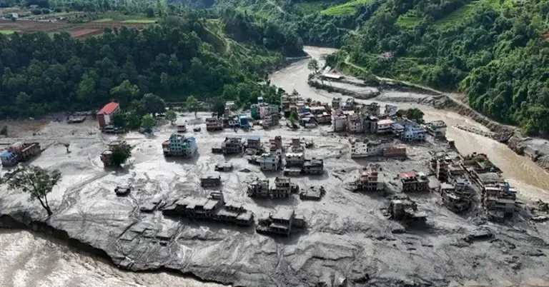 নেপাল-তিব্বতের বন্যা